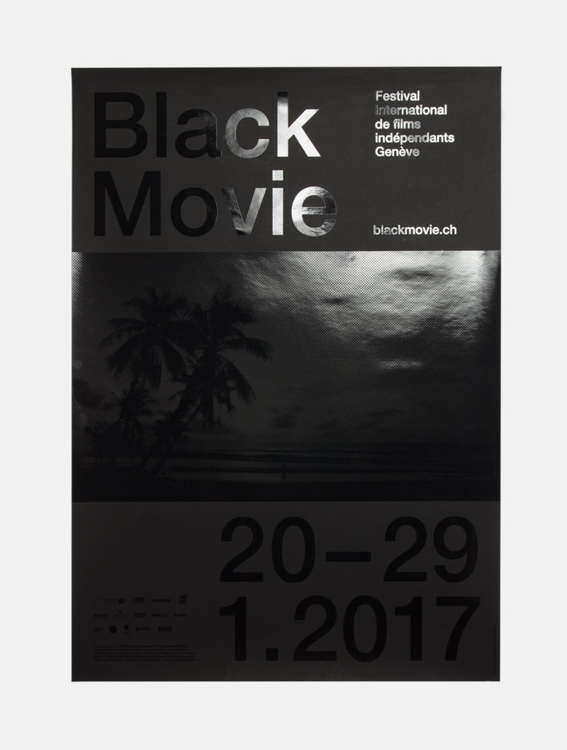 Neo Neo - Graphic Design - Switzerland - Graphisme - Genève - Geneva - Suisse - Typography - affiches - posters - Black Movie